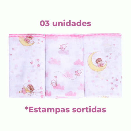 Babete Papizinha Estampas Sortidas